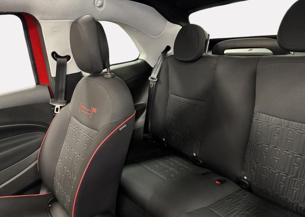 Fiat 500e cabrio red 24 kwh