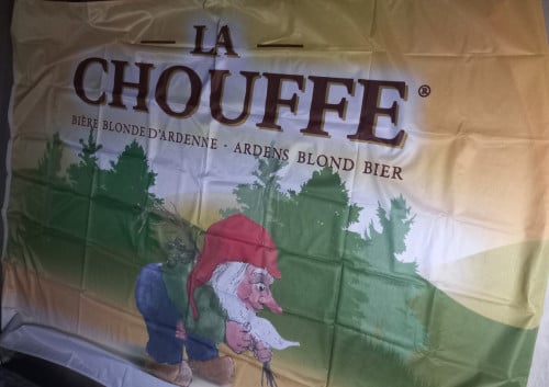 Vlag bier La chouffe 145x200cm