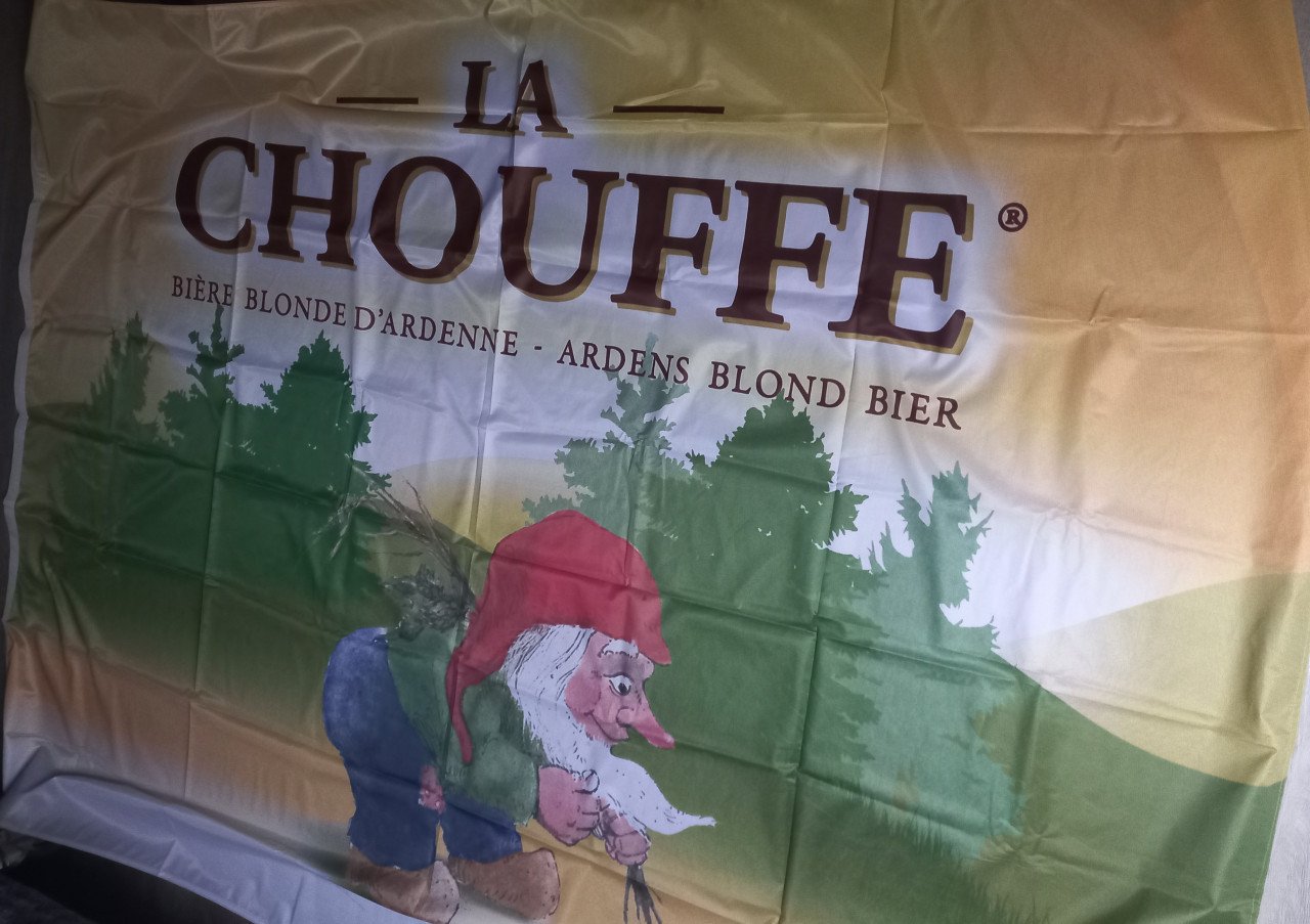 Vlag bier La chouffe 145x200cm