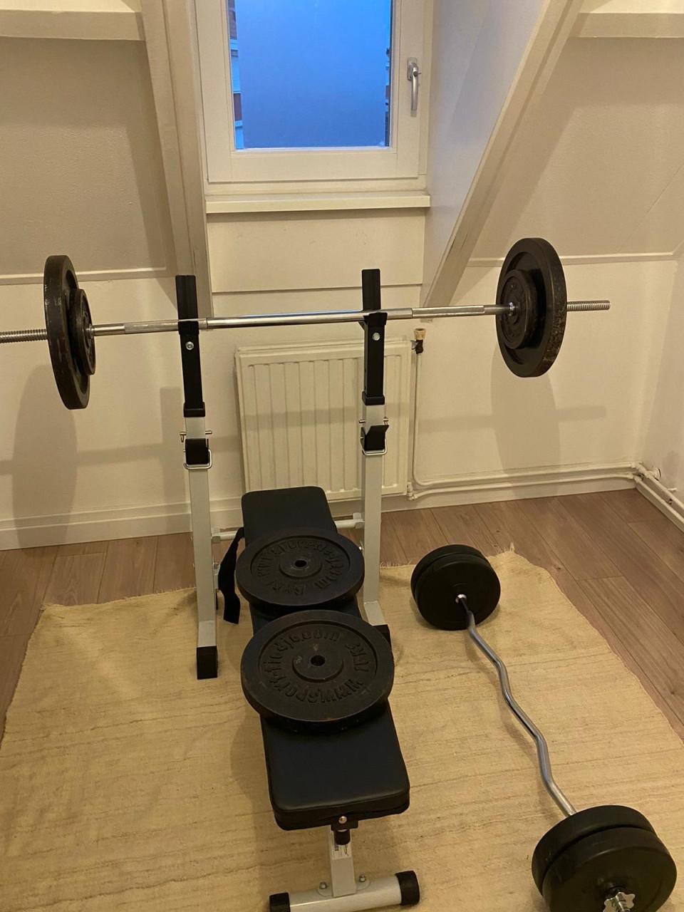 Bankdruk set fitness