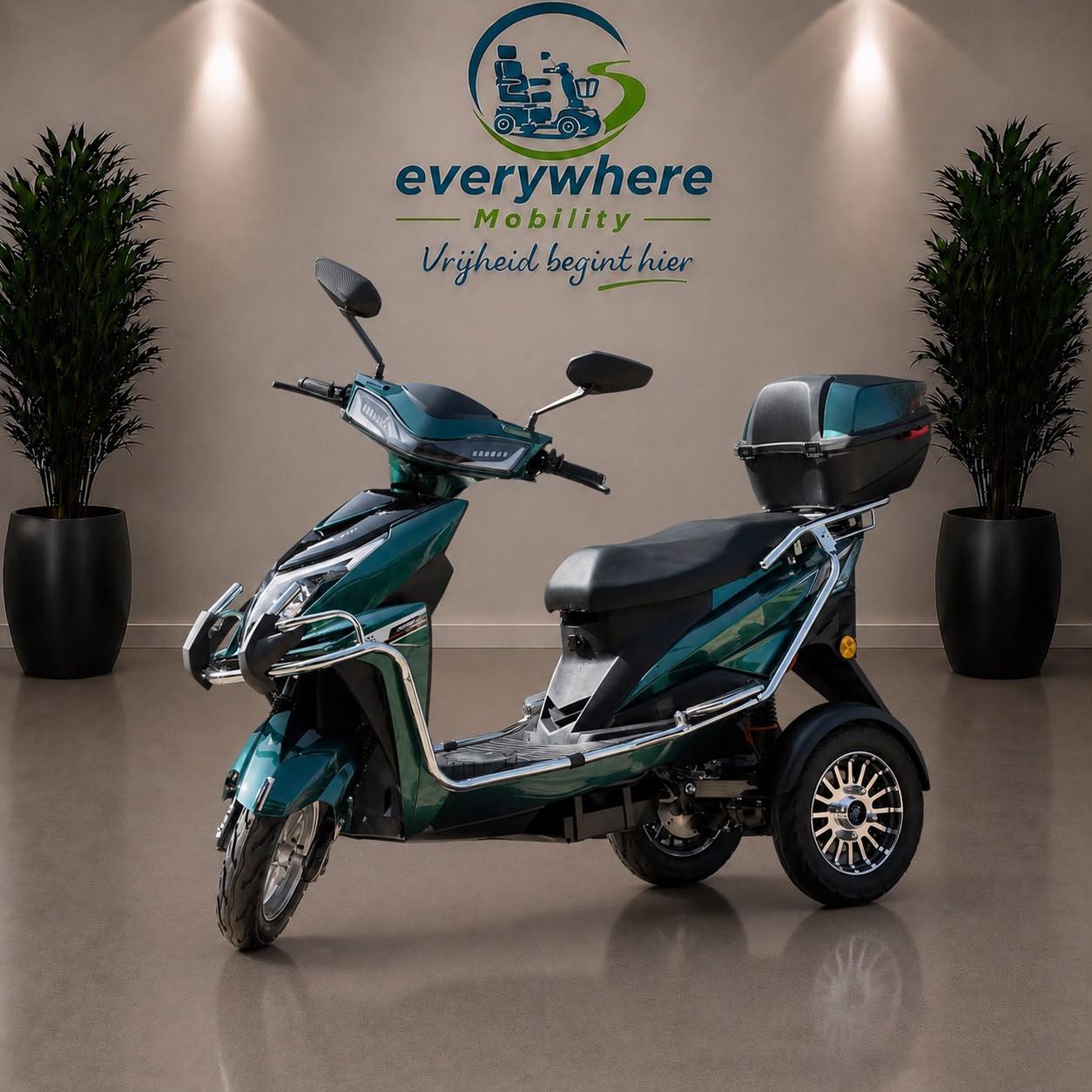 🚀 EVERYWHERE MOBILITY heeft 5 NIEUWE 2‑PERSOONS SCOOTMOBIELEN! MET DE LOOK