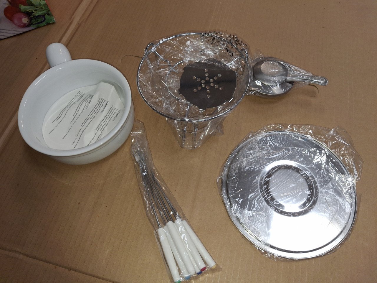 Fondue set 6 persoons