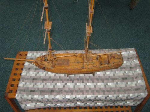 Scheepsmodel SANTA CRUZ.