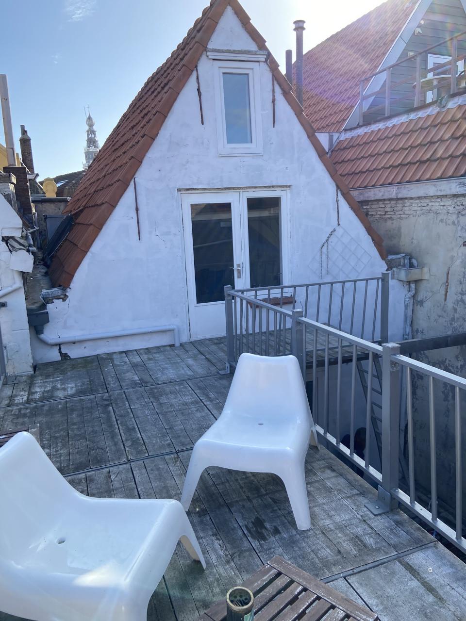 Gezellige studentenkamer te huur in het hart van Vlissingen met Dakterras