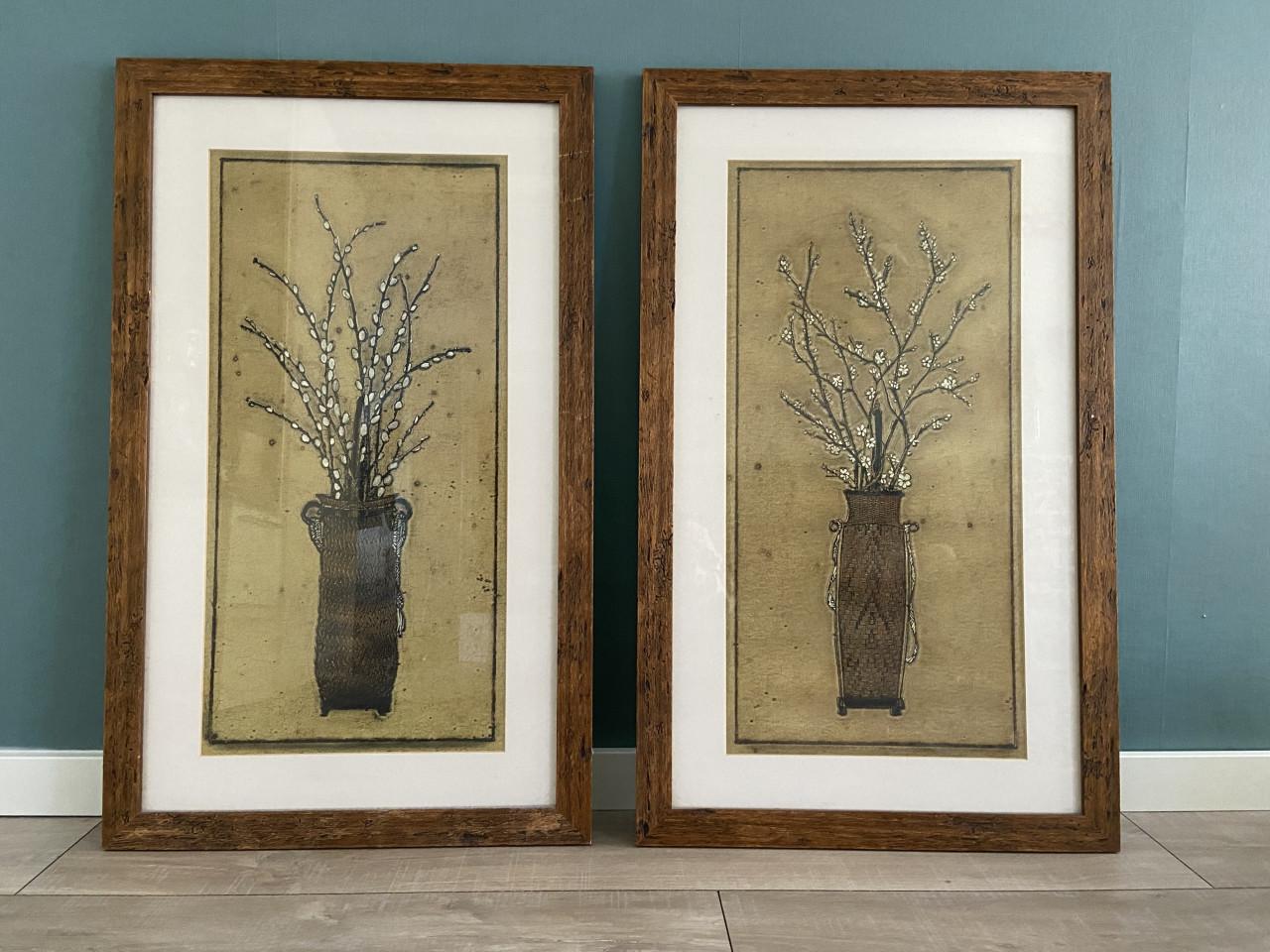 2 mooie wanddecoraties