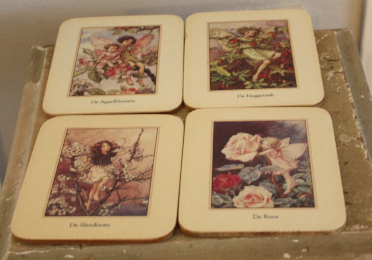 Set flower fairies  servies onderdelen 23 stuks