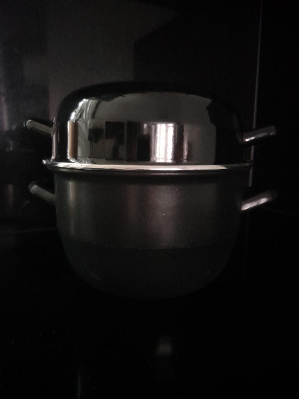 Kleine mosselpan, gratis af te halen