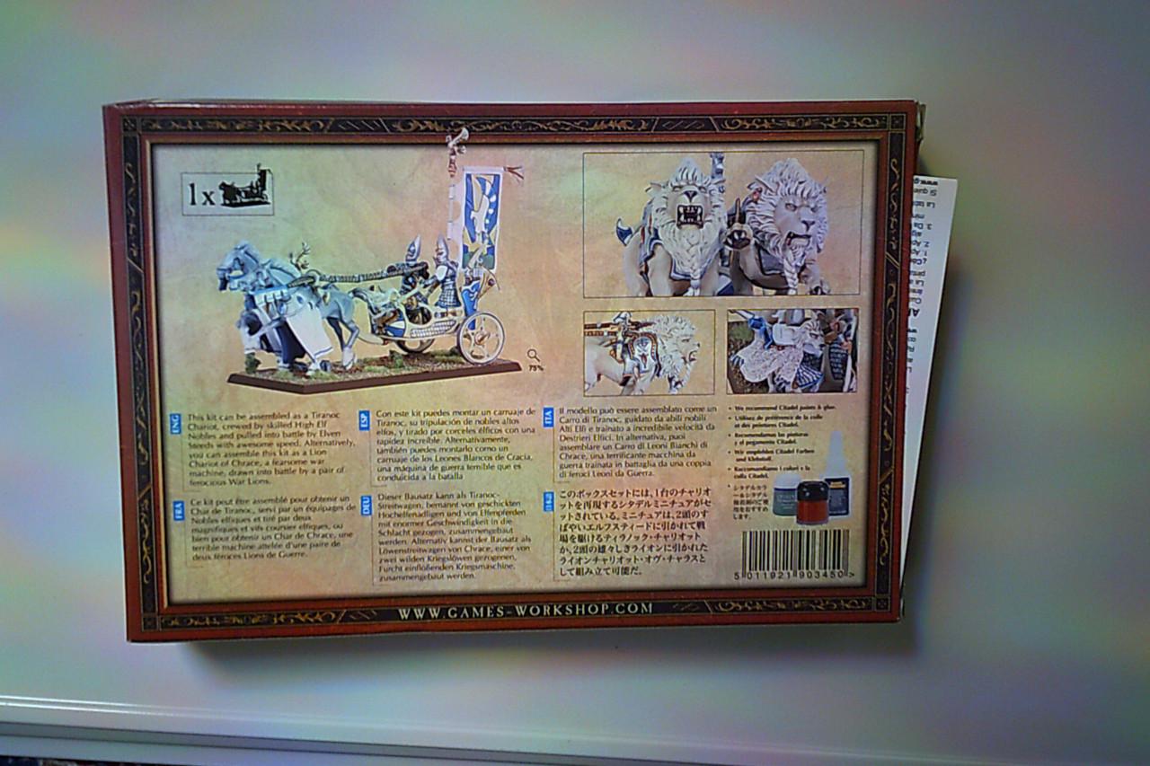 WARHAMMER High Elf Chariot ...