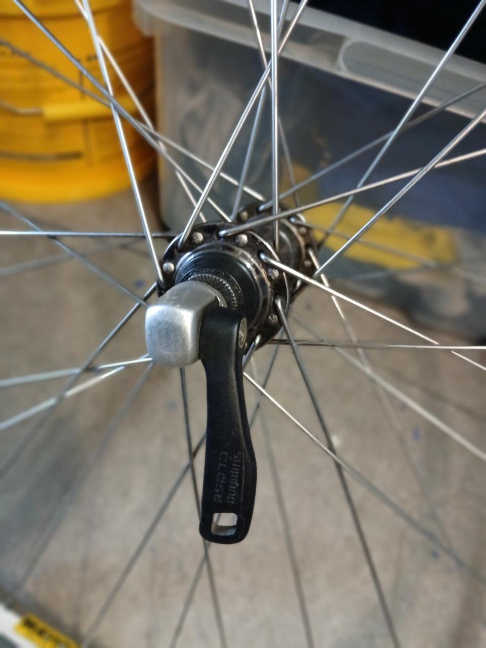 Fietswiel met Shimano STX naaf hb-mc32 26 inch