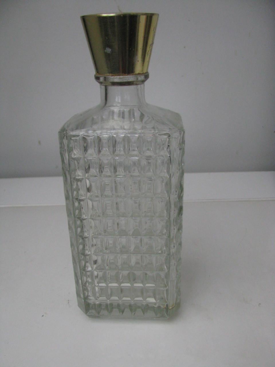 Glazen fles.