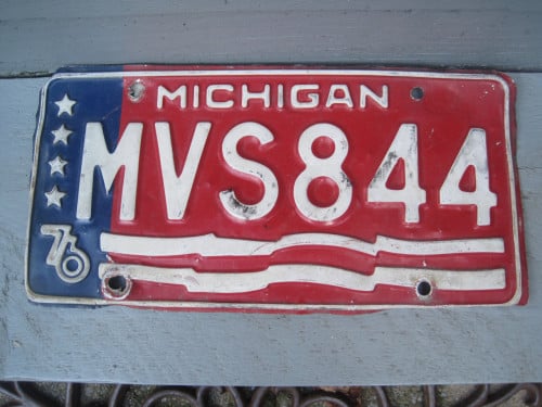 Nummerplaat USA