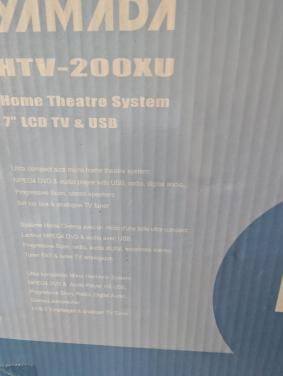 Stereo set Dvd/cd mp3 usb met tv screen