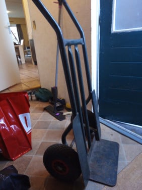 Stalen Steekwagen robuust staal 450kg