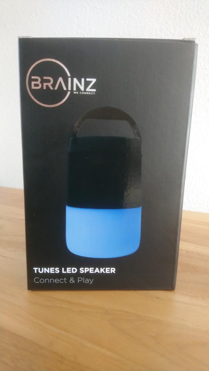 Brainz Tunes Led Speaker met telefoonhouder - NIEUW