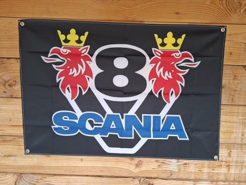 Scania Banner/Vlag   NIEUW