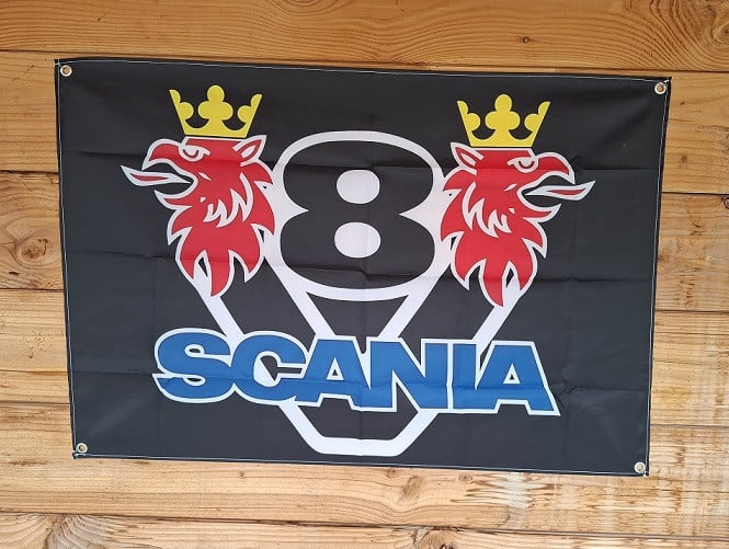 Scania Banner/Vlag   NIEUW