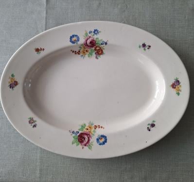 Brocante serviesschaal