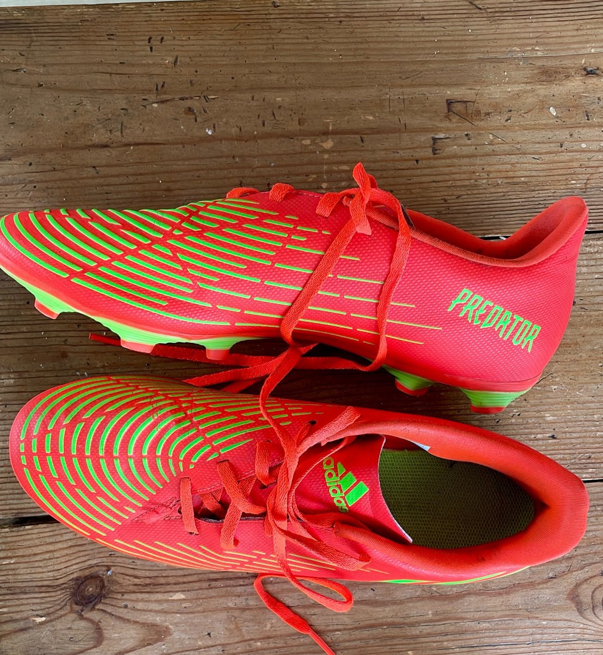 Diverse maten voetbalschoenen