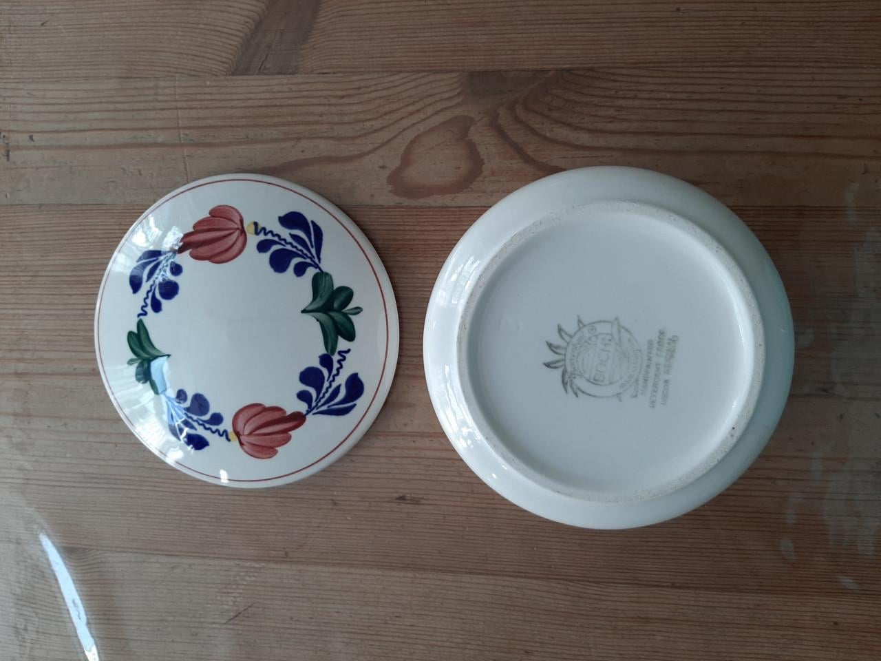 BOERENBONT BOCH - BONBONSCHAALTJE MET DEKSEL