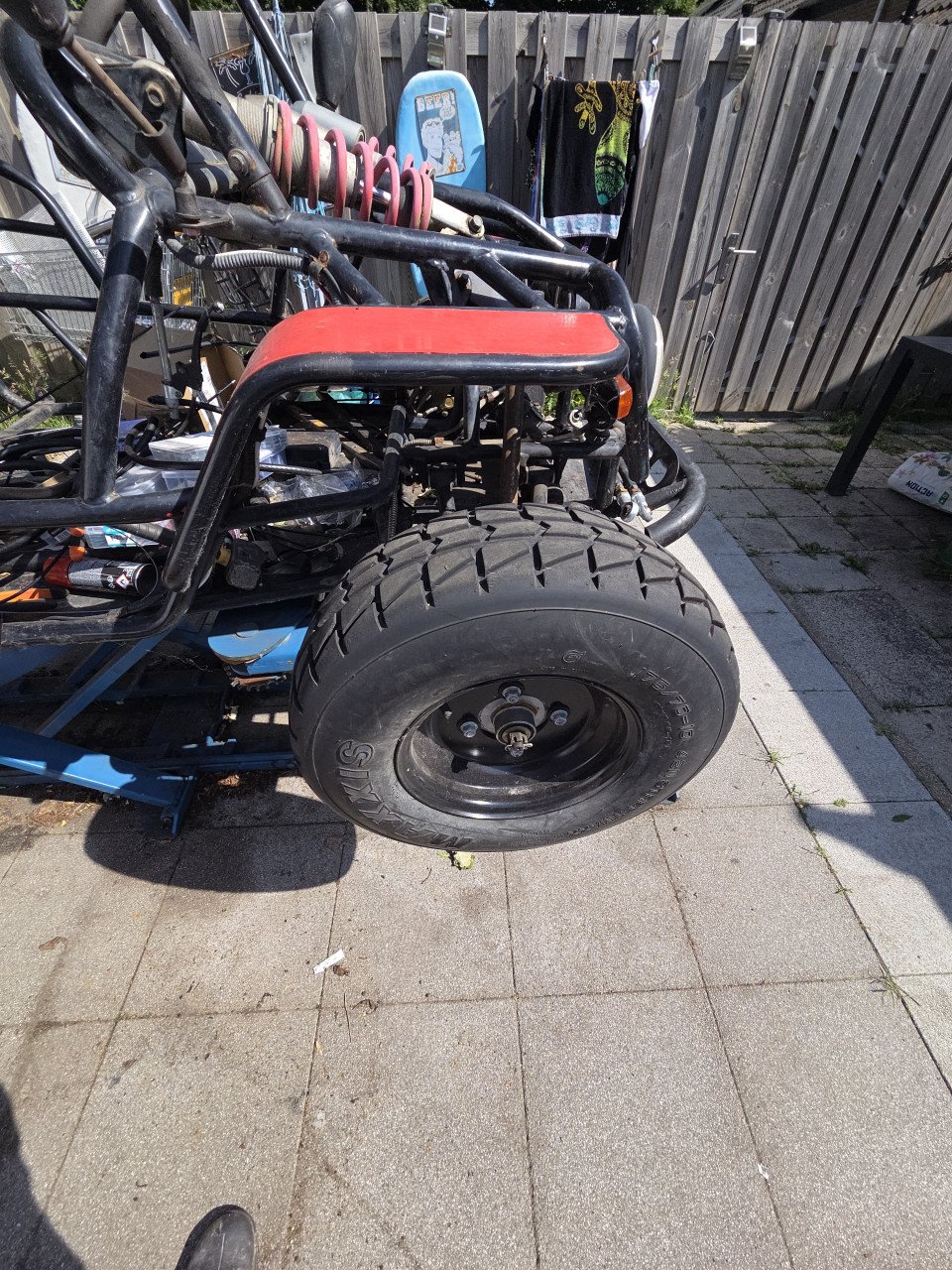 Buggy gsmoon met kenteken