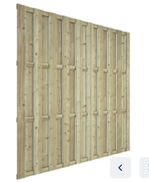 Gezocht Tuinschermen 1,80 x 1,80