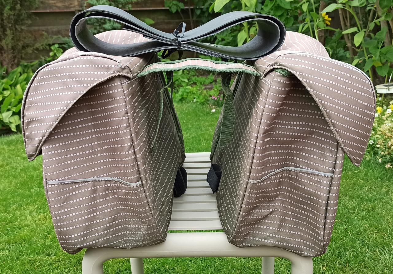 Gratis gebruikte New Looxs Joli dubbele fietstas - 37L