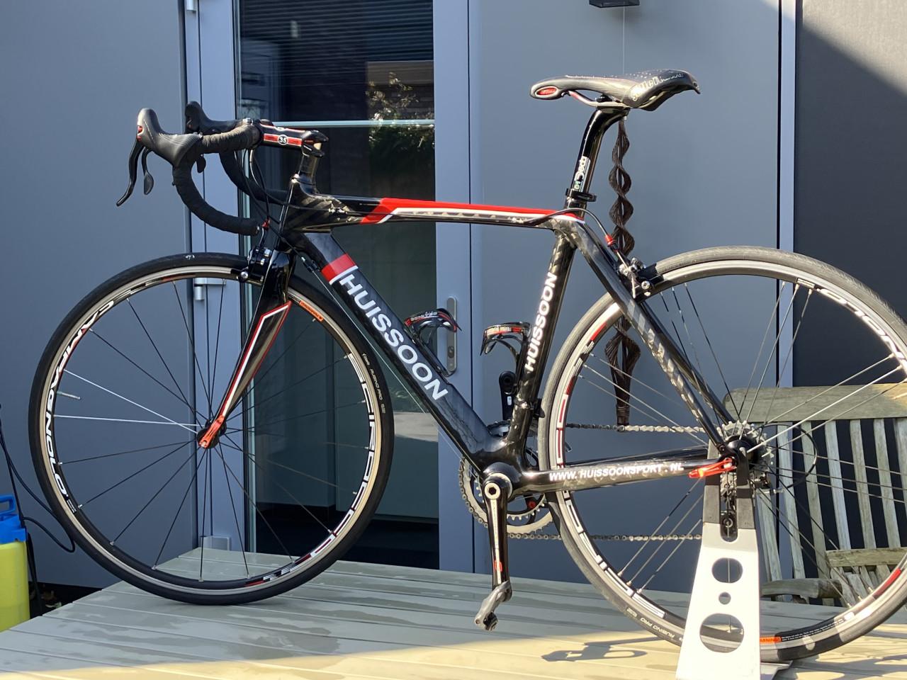 Unieke “handmade” Huissoon racefiets