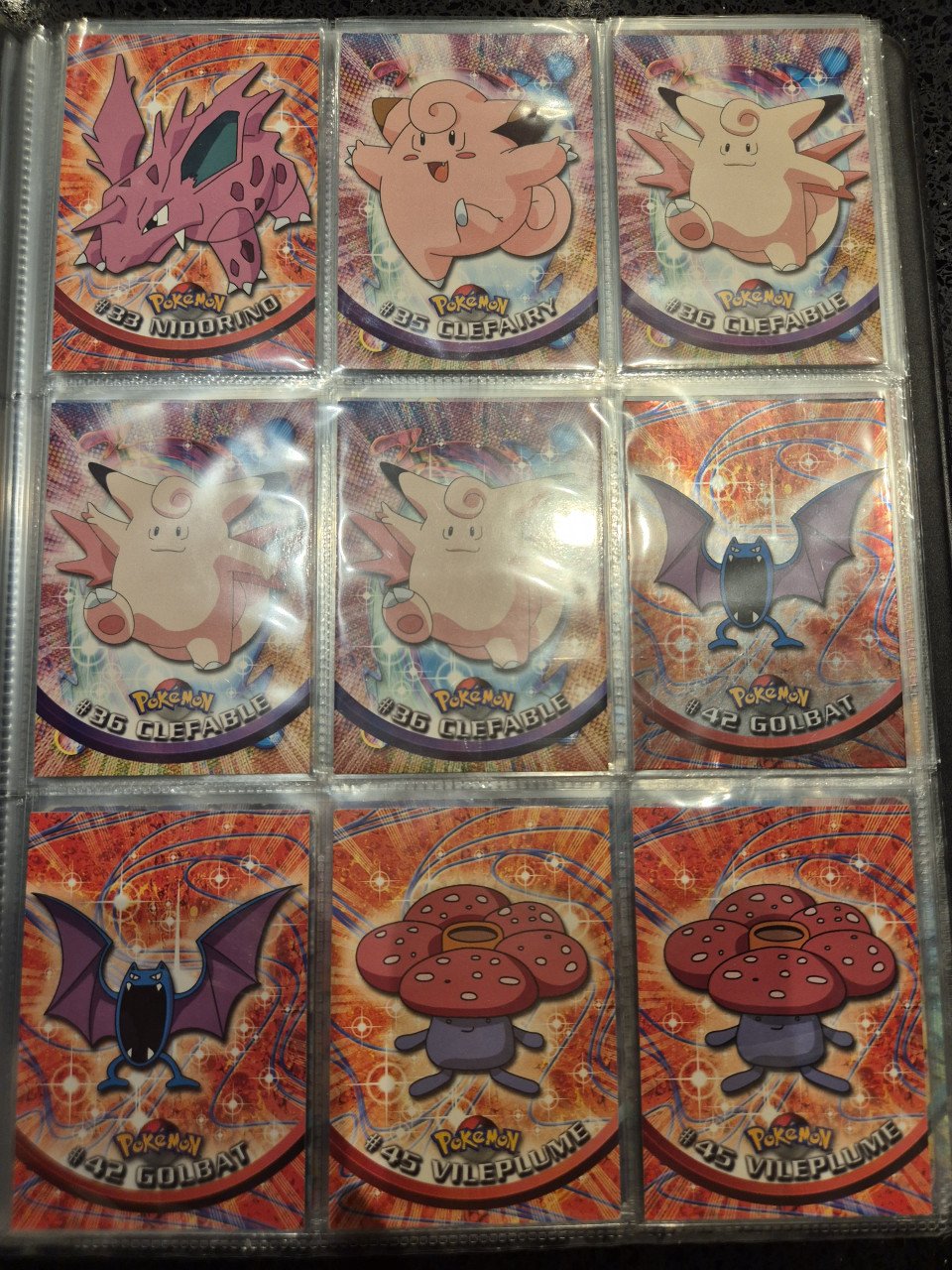 Oude pokemon verzameling 1999