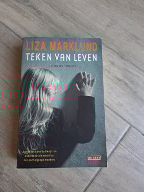 Thriller Teken van Leven van Liza Marklund