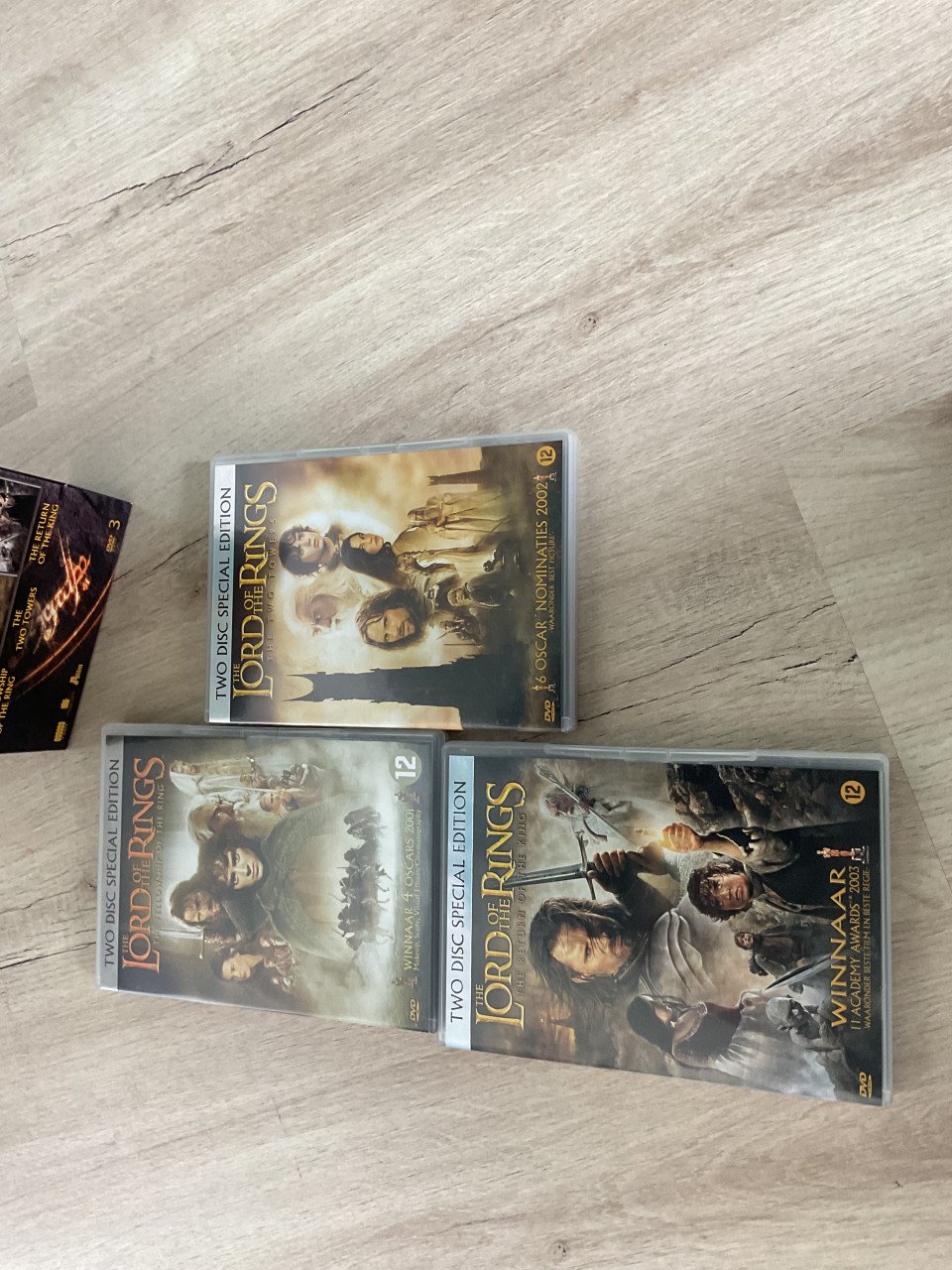 Box DVD’s the Lord of the Rings trilogie special edition