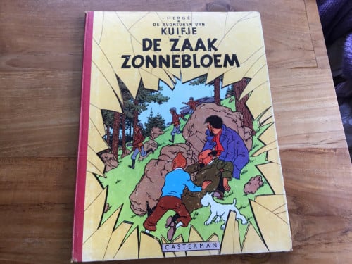 2 Kuifje boeken uit 1947 en 1956