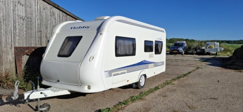 Te koop, Hobby caravan prima staat en luxe uitgevoerd 2010.