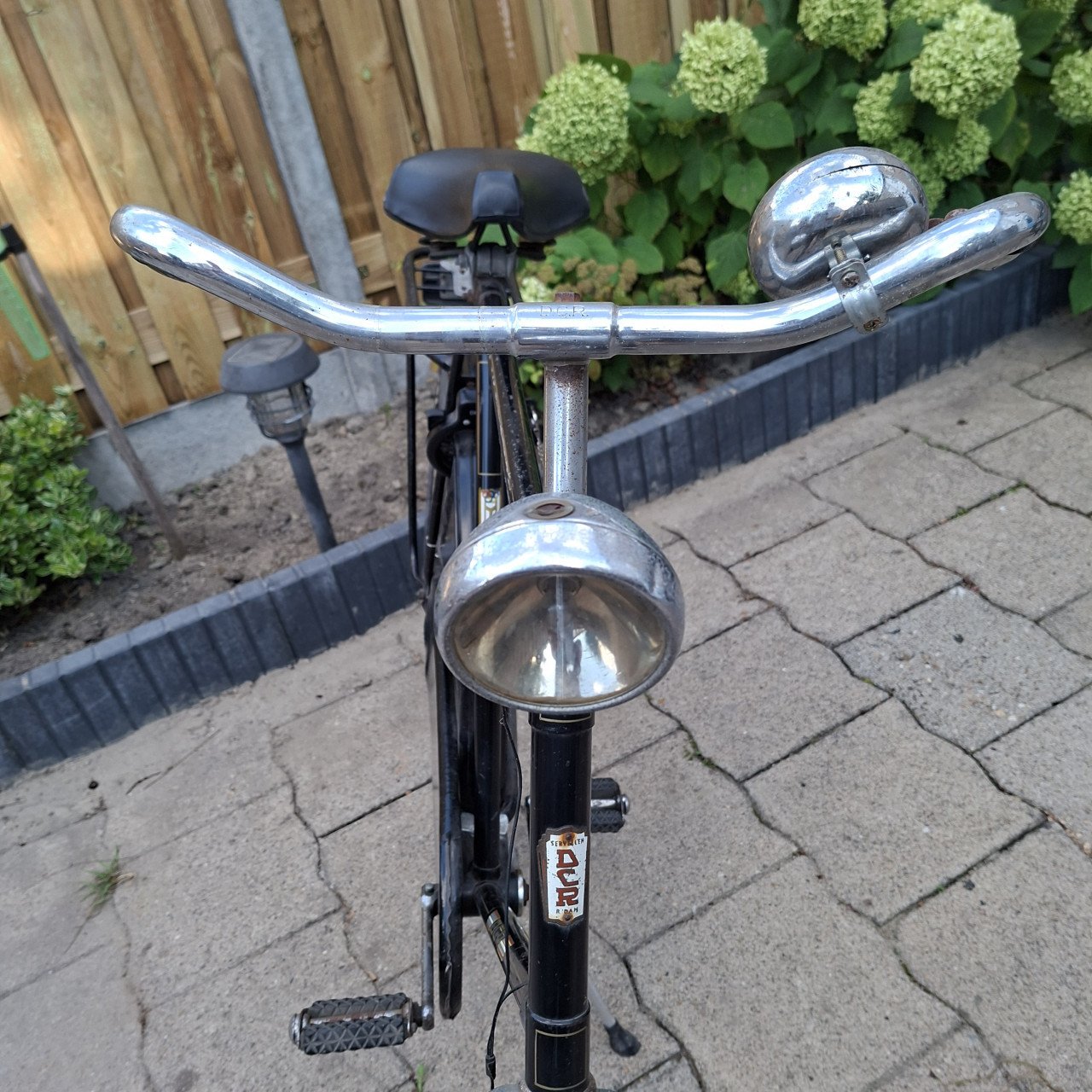 Antieke fiets merk DCR Roterdam
