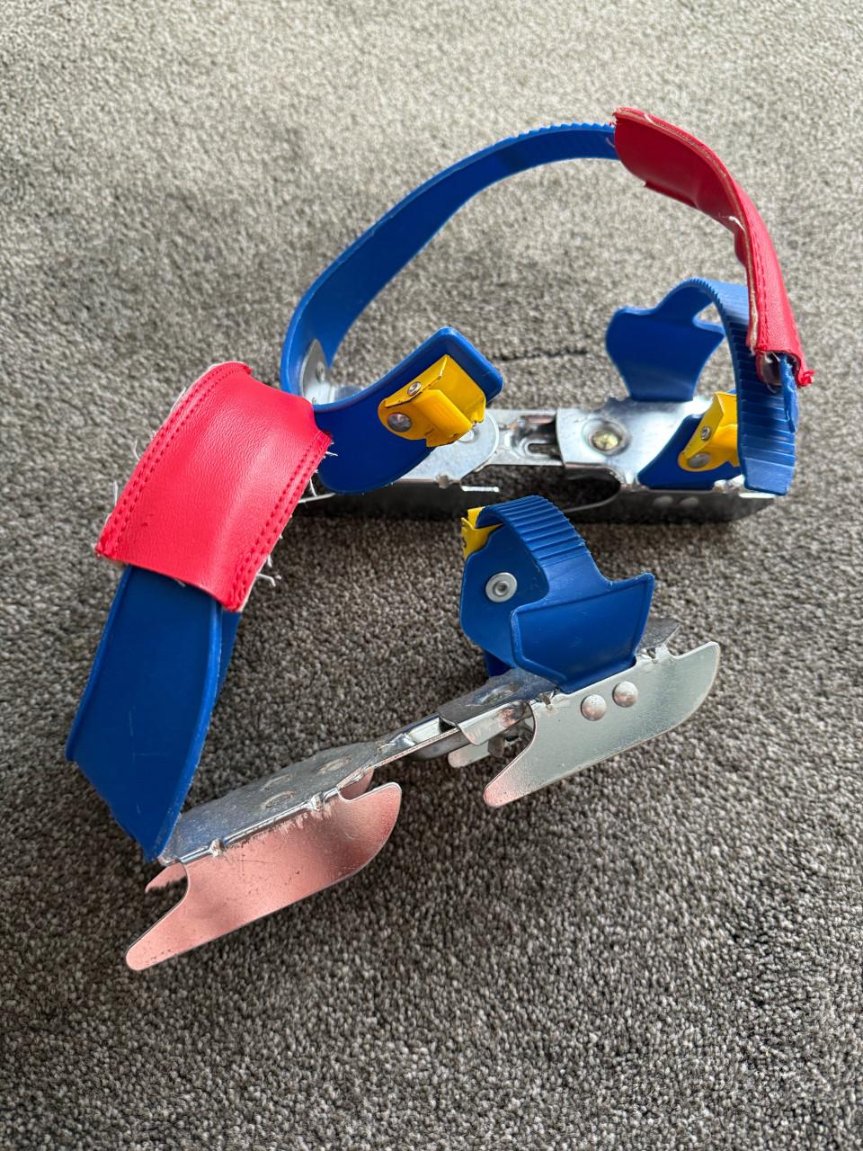 Glij ijzers, verstelbaar