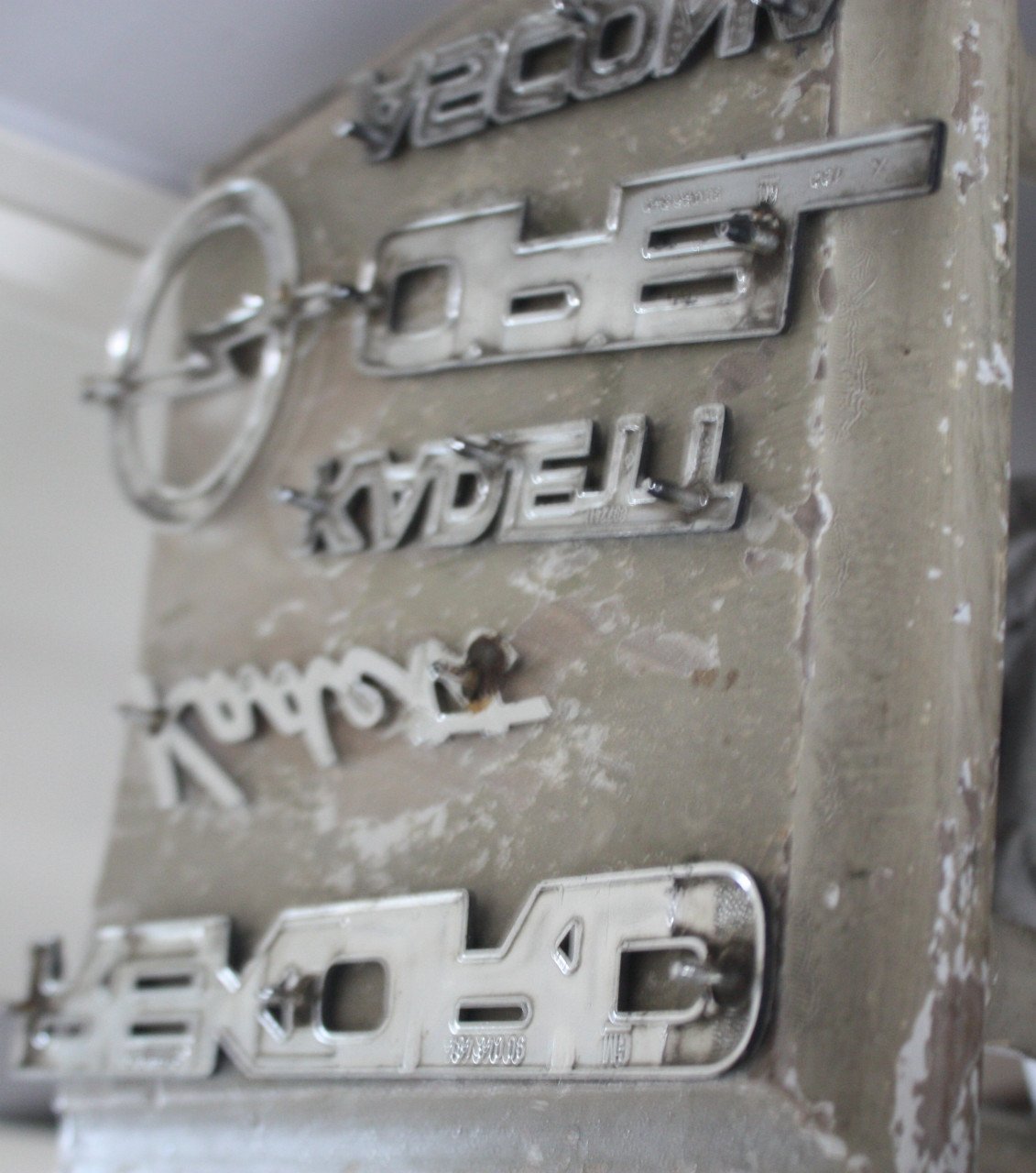 Opel Kadett Ascona Rekord emblemen-wieldeksels
