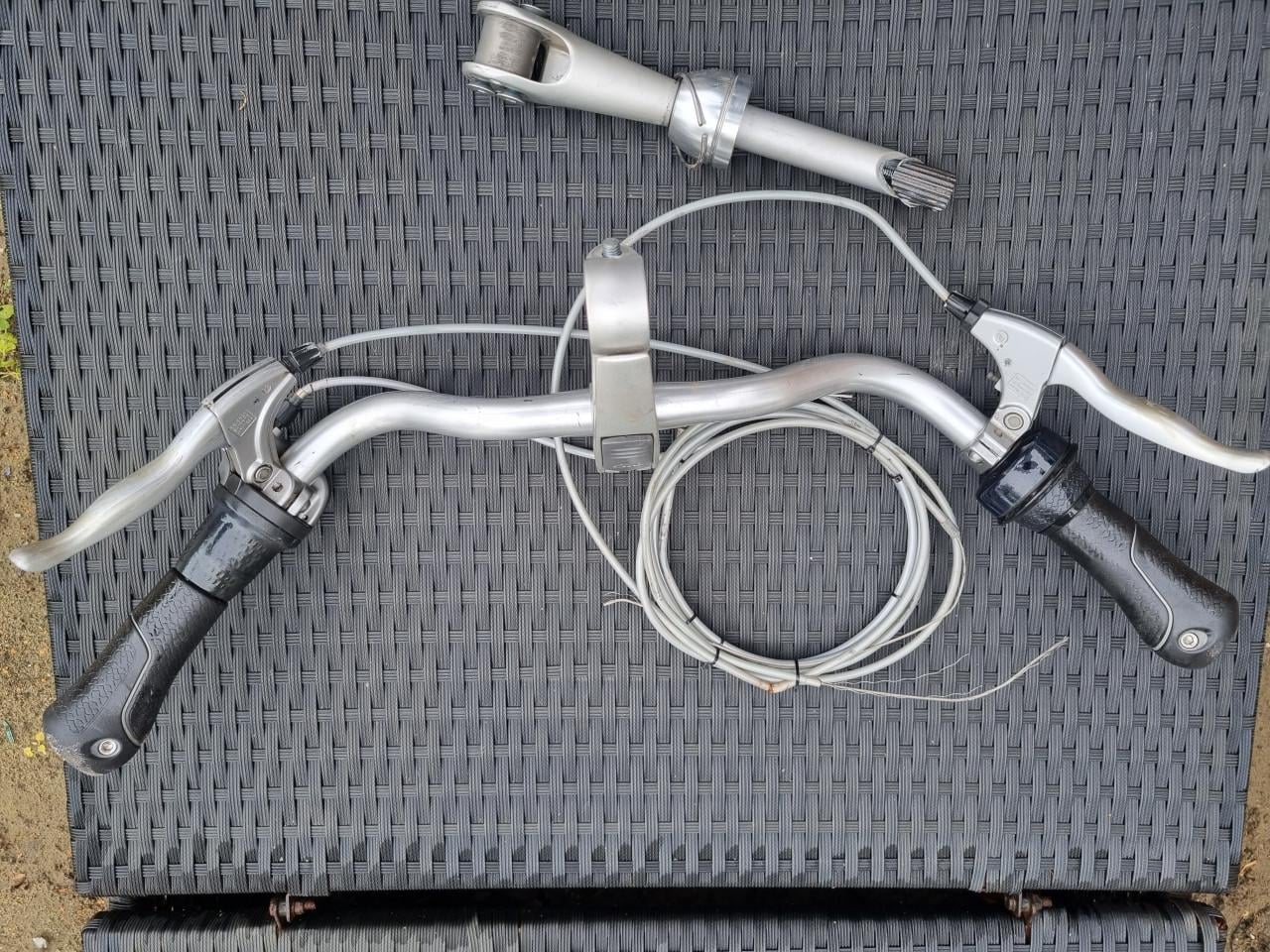 Stuur met toebehoren voor Gazelle fiets of E-bike