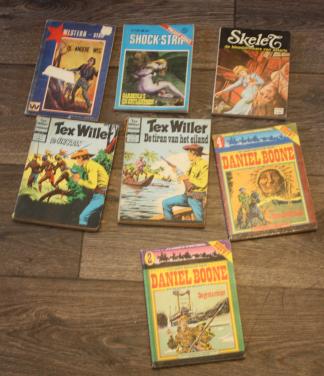 Grote partij strips-westerns-oorlog