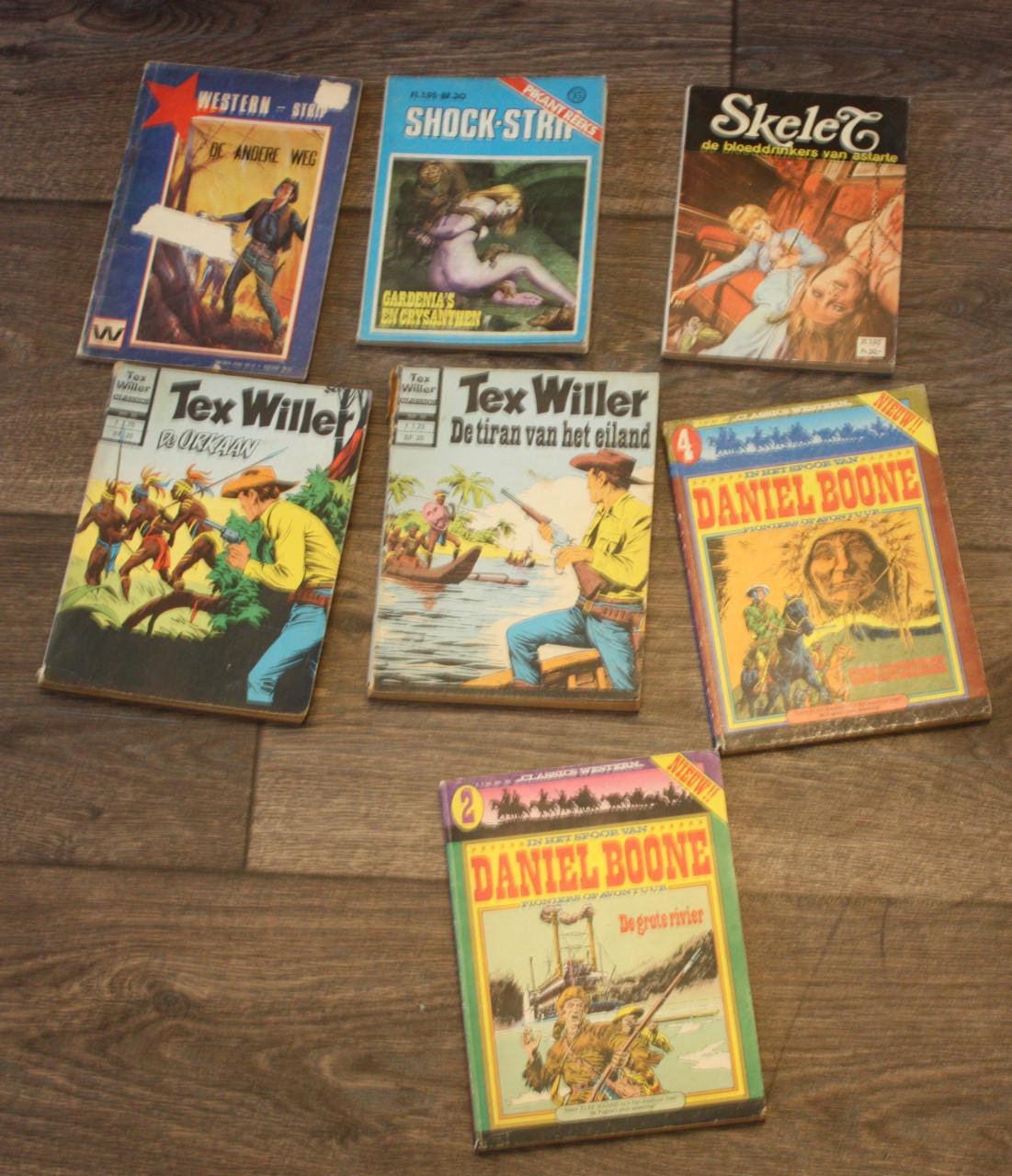 Grote partij strips-westerns-oorlog