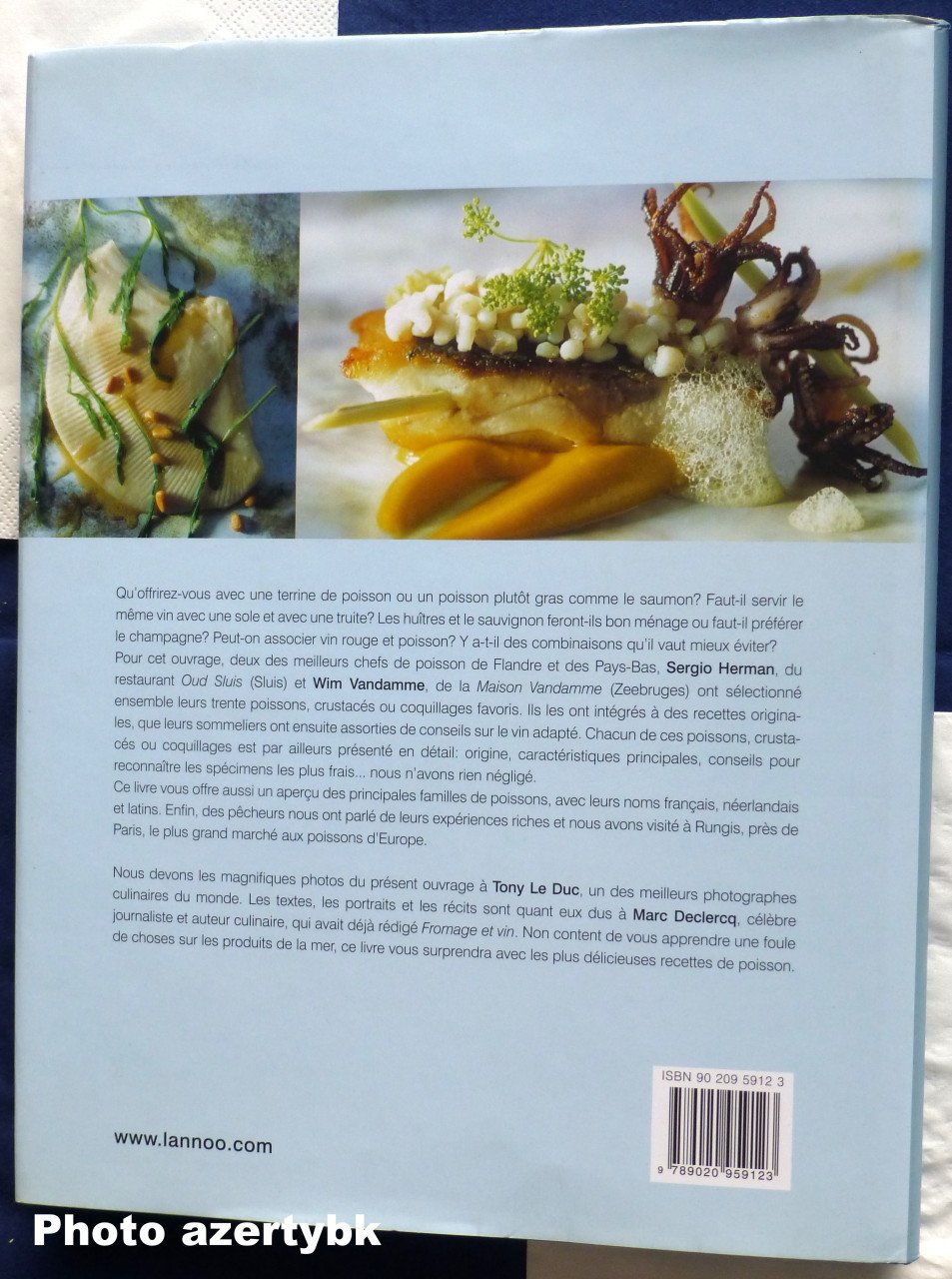 Poisson & vin: Combinaisons créatives Sergio Herman - gratis !