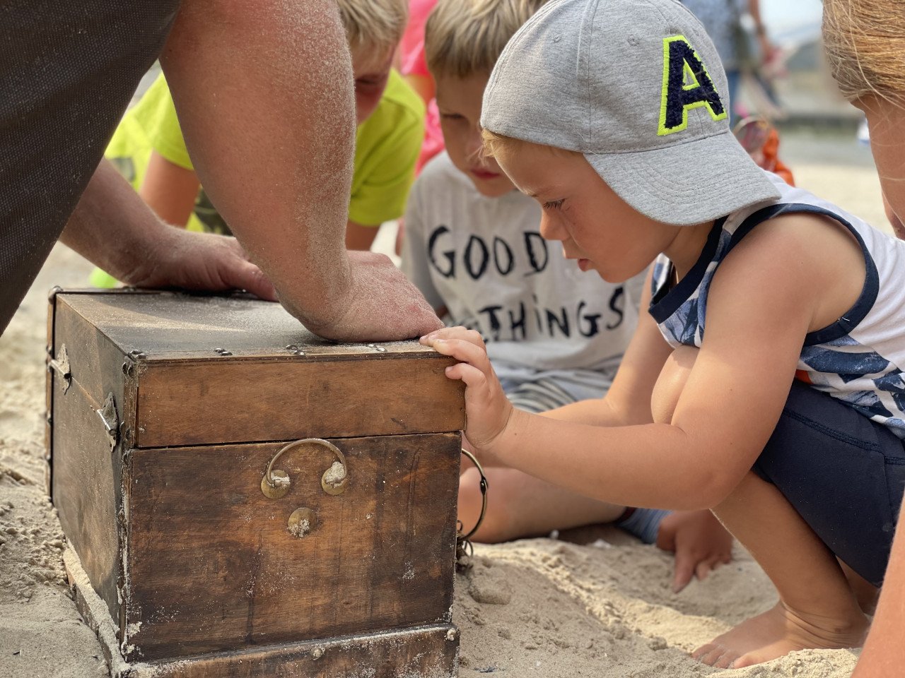 Kinderfeestjes schat zoeken met Zeeroverskapitein Dirkie Duit