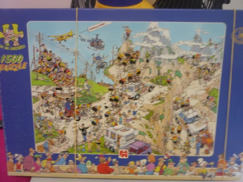 Puzzel Jan van Haasteren Tour de France 60-90 cm.