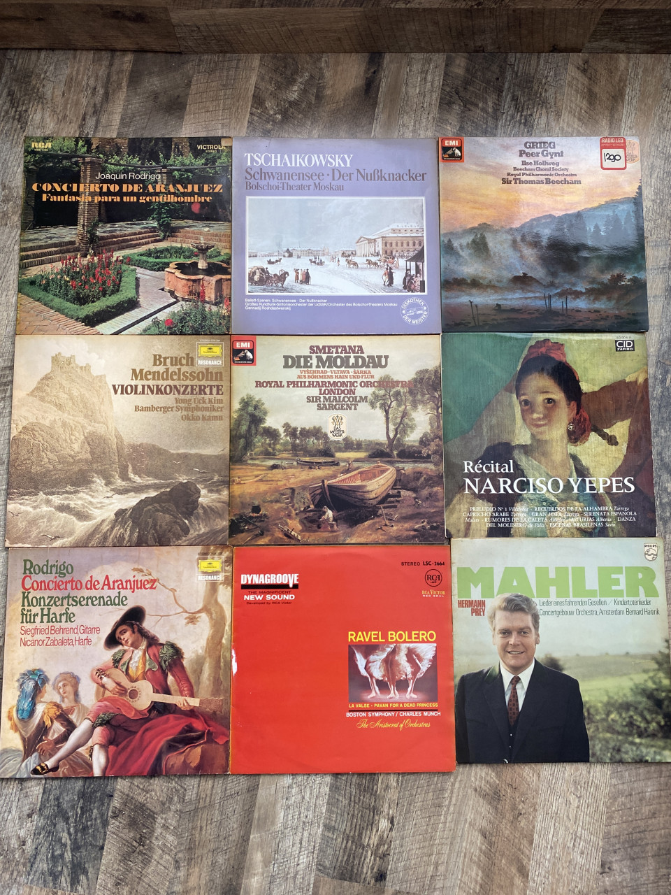 Klassieke muziek LP’s