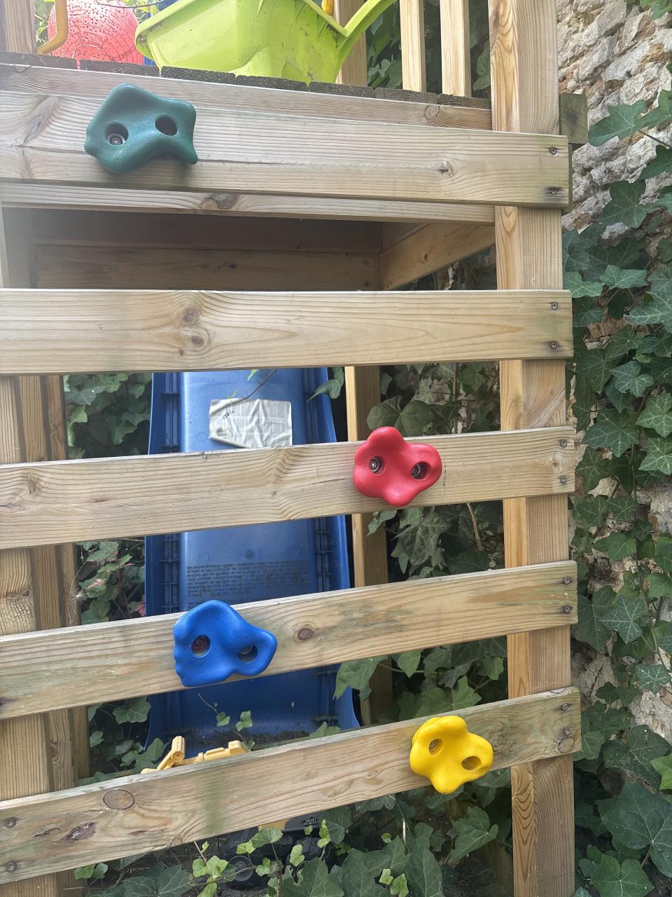 Speeltoestel Jungle Gym met glijbaan