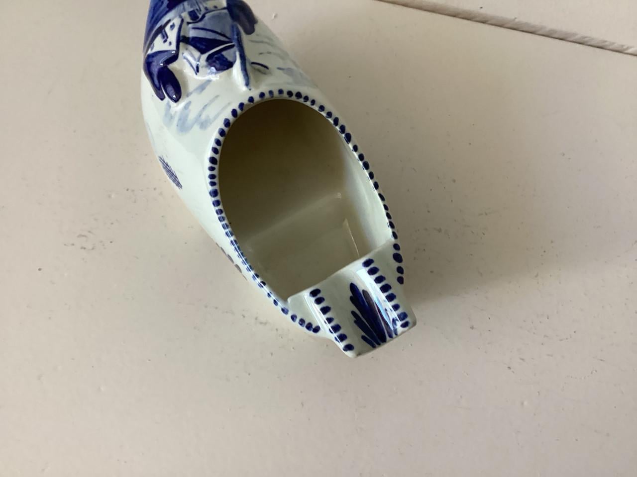 Delfsblauw Klomp-asbak