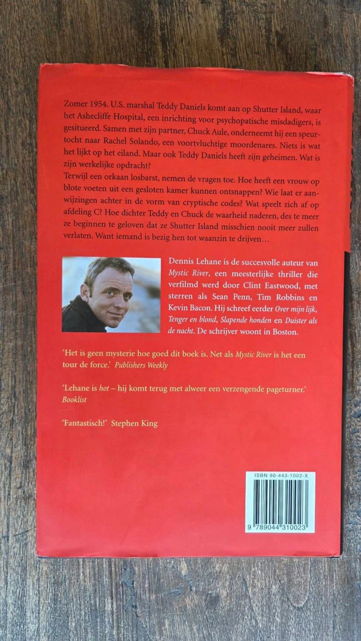 👁Thriller Dennis Lehane - Gesloten kamer.