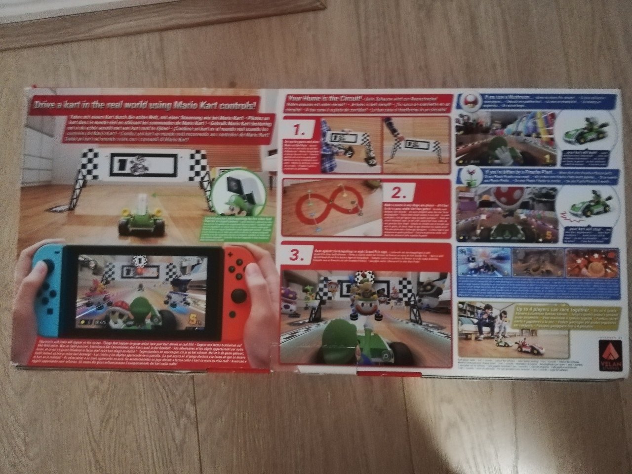 Mario Kart live home circuit, Luigi-set (compleet!)