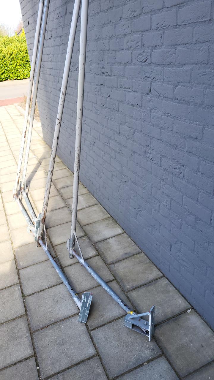 Thermisch verzinkte buizenconstructie