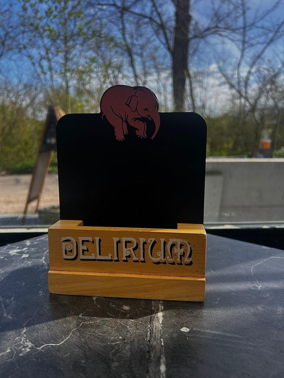 Gratis menu /houders  aftehalen