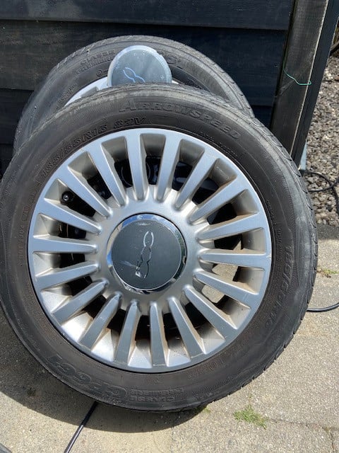 Fiat 500 originele velgen
