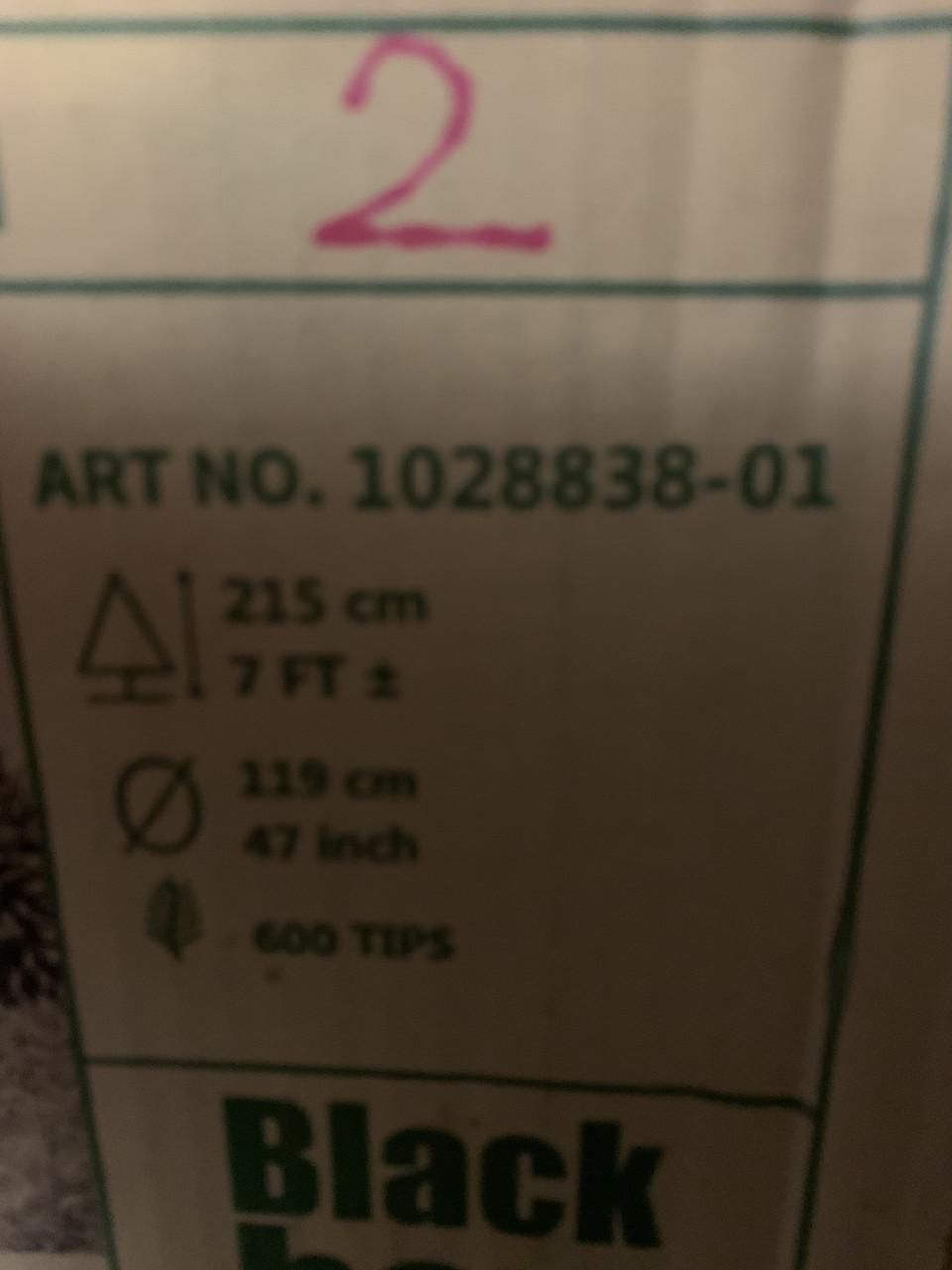 Kerstboom met sneeuw